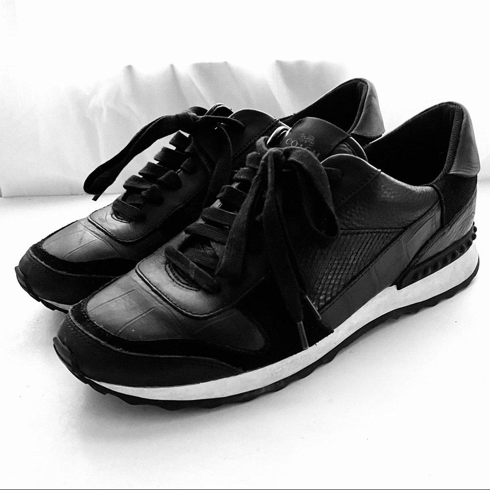Coach Moonlight Patchwork leather sneakers